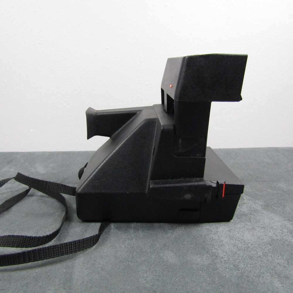 Polaroid OneStep Flash Camera Black 600 Series Instant Film Retro - Picture 2 of 4